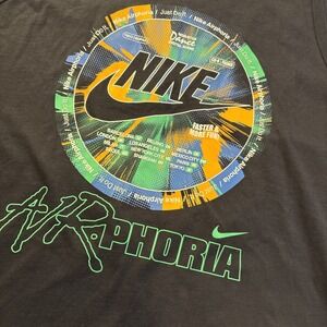 NIKE Sportswear "Air-phoria" Black Cotton Tank The Nike Tee Men's XXL‎